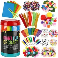 Picture of Cutiecute Arts and Crafts Supplies Set for Kids, Set of 1000 Pieces