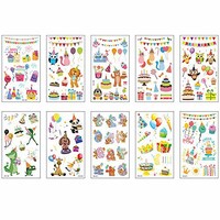 Picture of J&J Temporary Tattoo Sticker Set for Girls