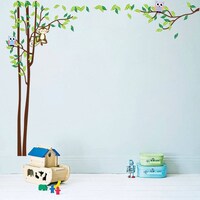 Picture of Removable Wall Sticker, Owl and Money in the Tree