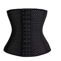 Picture of Waist Trainer Hot Shapers Corset Slimming Shape Wear, Black, M