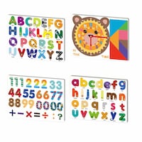 Picture of Cutiecute ABC Alphabet Magnets for Toddlers or Baby, 4 Sheets Set, 94 Pcs