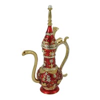 Picture of Altohaf Arabic Coffee Pot Showpiece, Red