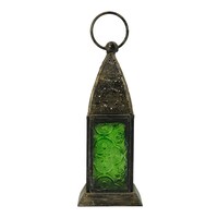 Picture of Ace Carpet Arabic Hanging Lantern, Blue and Green, Small