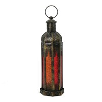 Picture of Ace Carpet Arabic Hanging Lantern, Yellow and Red, Big