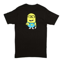 Picture of Minion Printed Neon Crew Neck T-shirt with Short Sleeves, Multicolor