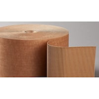 Picture of Ma Fra 2 Ply Corrugated Cardboard Roll, 1.3m - Brown
