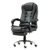 Picture of Vvany Adjustable Office Computer Desk Chair With Lumbar Support, Black