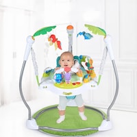 Picture of Baby Bouncing Musical Crib Chair Swing With 360 Degree Rotation, Multicolour