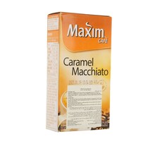 Picture of Maxim Café Coffee Mix Caramel Macchiato, 130g, Set of 10