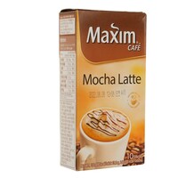 Picture of Maxim Café Coffee Mix Mocha Latte, 132g, Set of 10