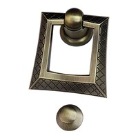 Picture of Vila Square Shaped Wooden Door Knockers