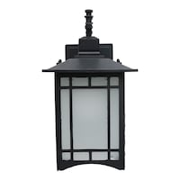 Picture of Diamond Outdoor Wall Braket Light, 81411-1-in-WL - Black