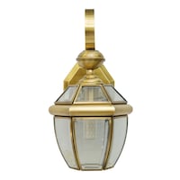 Picture of Diamond Outdoor Wall Light, 81402-1A - Gold