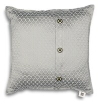 Picture of Sancy Tread Design Cushion with Filling and Button Closure