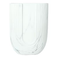 Picture of Wishes Ceramic Flower Vase, White