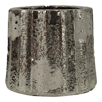 Picture of Wishes Ceramic Flower Vase, Silver