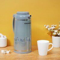 Picture of Olsenmark Vacuum Flask with Glass Liner, Silver