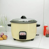 Picture of Olsenmark Rice Cooker with Steamer, 1600W, 4.2L - Beige