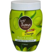 Picture of Lady Diana Hair Cream, Olive, 500 ml