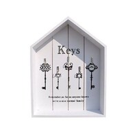 Picture of East Lady Key Holder Box, 25x6x33cm - White