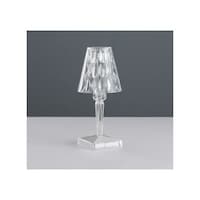 Picture of Crystal Diamond Ambience Desk Lamp, White