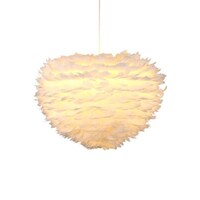 Picture of Beauenty Feather Ceiling Pendant Light, 10x18cm - Yellow