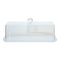 Picture of Elegant Acrylic Cake Holder with Cover, Transparent