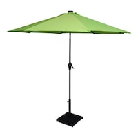 Picture of Mosada Swimming Pool Side Umbrella with Solar Light - Green