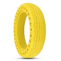 Picture of Prolab Shock Proof Solid Rubber Tire For Electric Scooters - Yellow