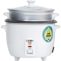 Picture of Clikon Rice Cooker with Steamer, 400W, 1L, CK2125