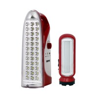 Picture of Geepas Rechargeable LED Lantern with Torch, 1600mAh, 36LEDs, 200Hours, GEFL4664N