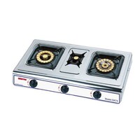 Picture of Geepas 3 Burner Gas Stove Top, Multicolour, GK74