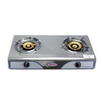 Picture of Geepas Gas Cooker Stovetop for Kitchen Use, Silver, GK73