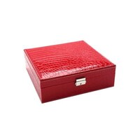 Picture of Beautiful High-End Leather Jewelry Box, Red