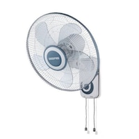 Picture of Geepas 5 Leaf Blades 3 Speed with 2 Pull String Cords Wall Fan, 16inch
