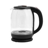 Picture of Geepas Glass Body 1500W Electric Cordless Kettle, 1.8L
