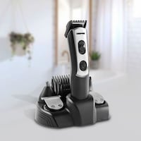 Picture of Geepas 9 In 1 Cordless Hair Trimmer Grooming Kit with Stand