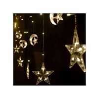 Picture of Moon and Star LED String Light, Yellow - 2.5 X 0.8m