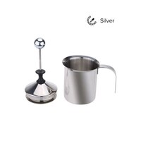 Picture of Esonmus Stainless Steel Milk Frother, Silver - 17x13x9cm