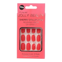 Picture of Jolly Beauty Reusable Nails, 24 Pcs
