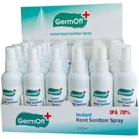 Picture of Germoff Instant Hand Sanitizer Spray, 100 ml, 24 Pcs