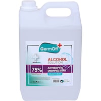 Picture of Germoff Alcohol Solution Antiseptic Disinfectant, 5L