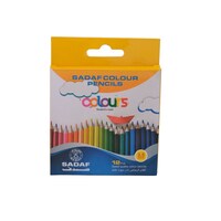 Picture of Sadaf Colour Pencils, Set of 12 , 3.5 inch