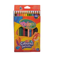 Picture of Sadaf Colour Pencil with Sharpener, Set of 12, 5 mm Triangular