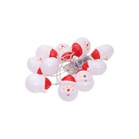 Picture of East Lady Santa Claus Led String Light, White - 3m