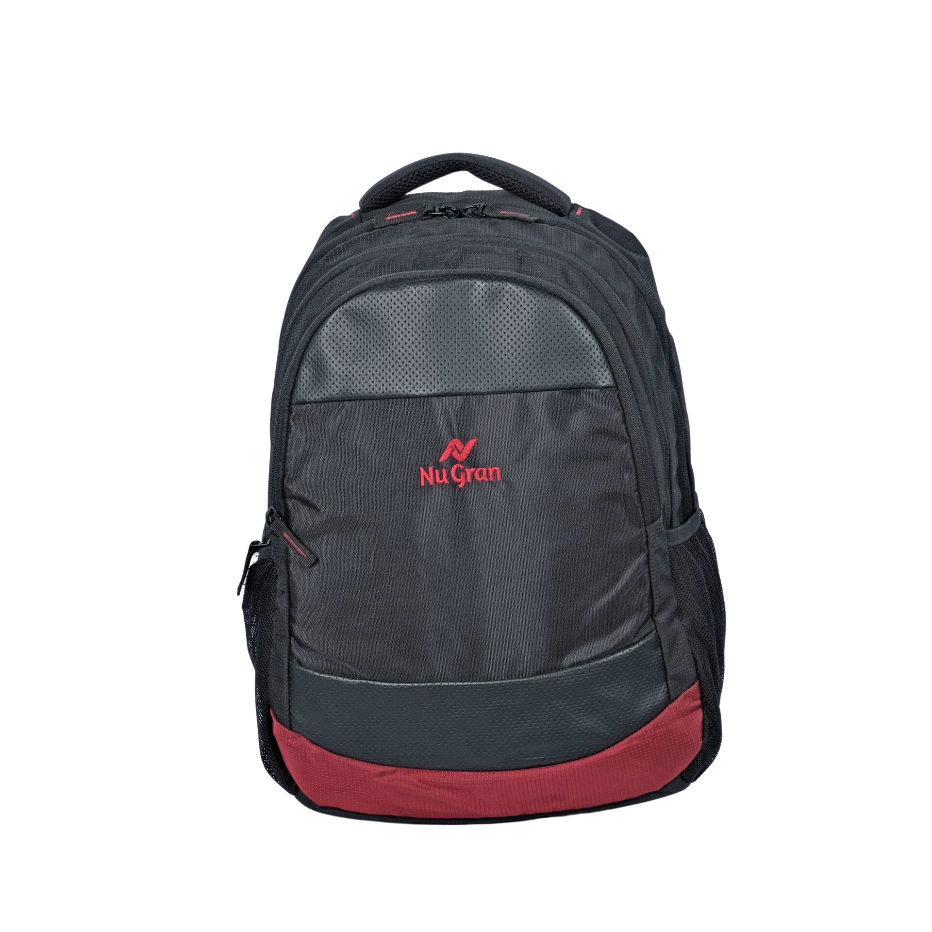 Shop Nu Gran Solid Laptop Backpack with Top Handle | Dragon Mart UAE