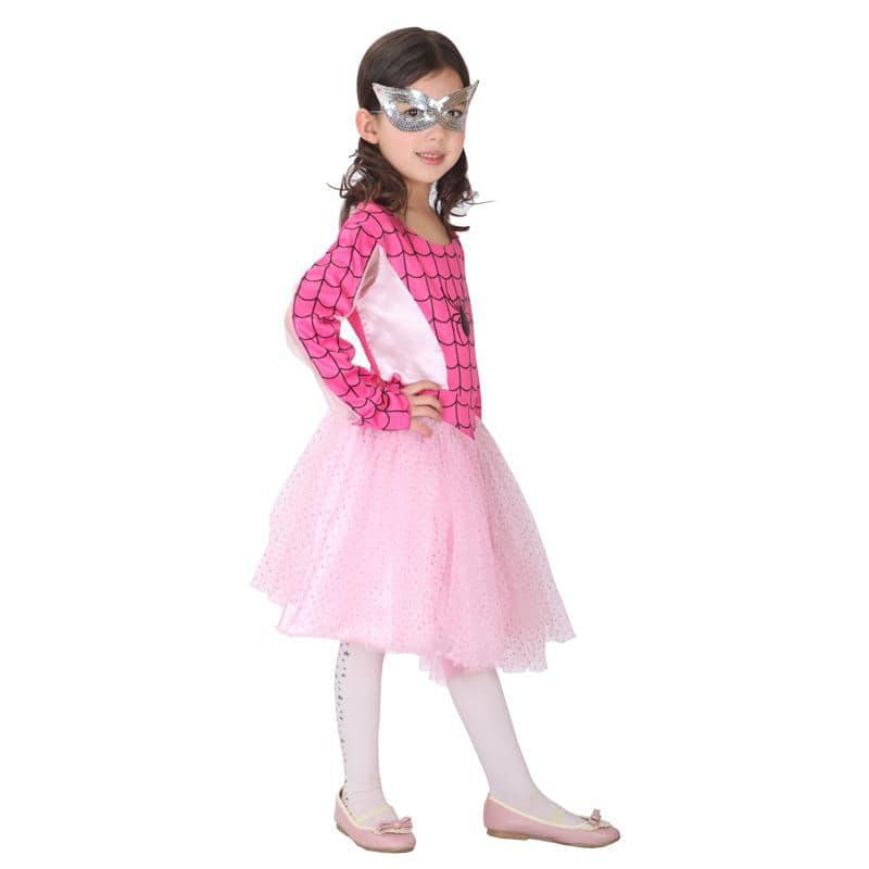 Shop Fashion Party Spider Halloween Costume for Girls, Pink | Dragon Mart  UAE