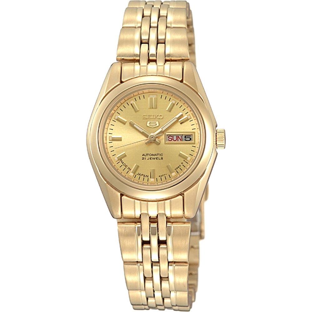 Shop Seiko 5 Women's Automatic 21 Jewels Watch SYMA38K1 | Dragon Mart UAE