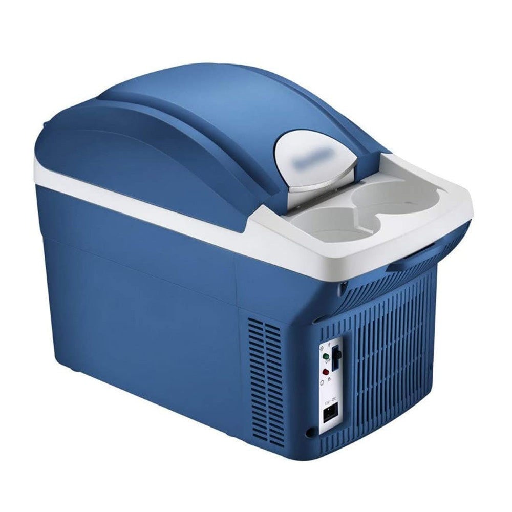 Shop Crony Small Car Portable Refrigerator, Blue 8L Dragon Mart UAE