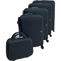 JRGT Premium Quality Supreme Hardsided Luggage Trolley, Set of 5